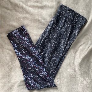 Cuddl Duds polka dot lounge pants/leggings